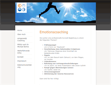 Tablet Screenshot of emotionsblockade-loesen.com